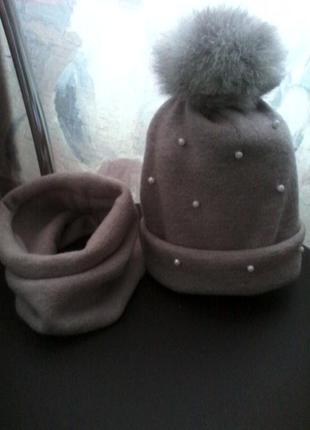 Шапка шапочка ангора 0..10р