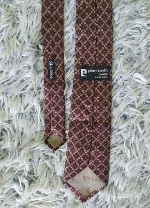 Pierre cardin шелковый галстук