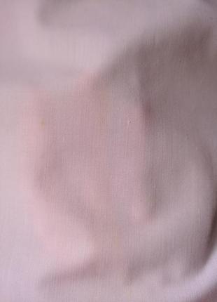 Блузка приталенная хлопок белая с рюшами / камнями7 фото