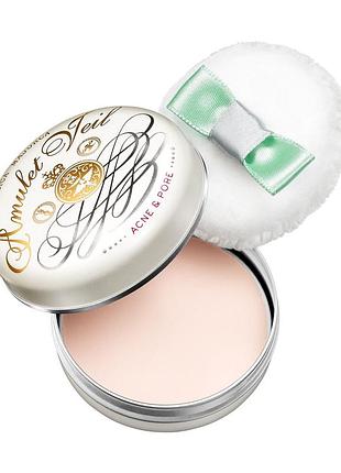 Лікувальна компактна пудра проти акне 24 години amulet veil shiseido японія