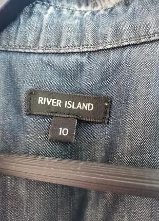 Джинсовое платье river island 3