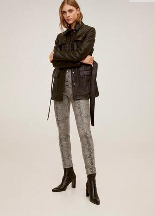 Штаны лосины завышена талия mango