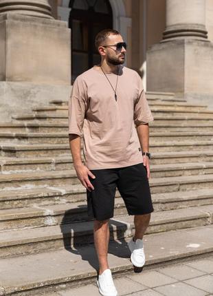 Оверсайз комплект футболка + шорти