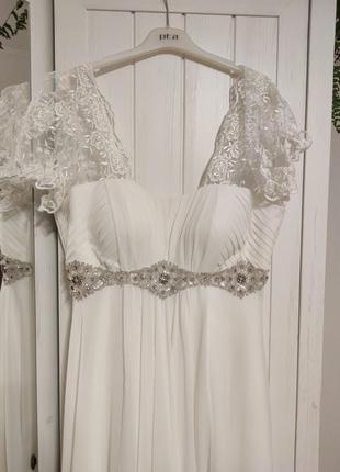Свадебное платье 48-54 размера5 фото