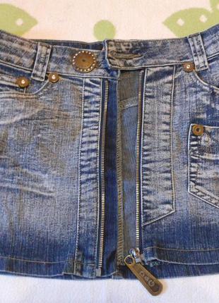 Джинсовая юбка