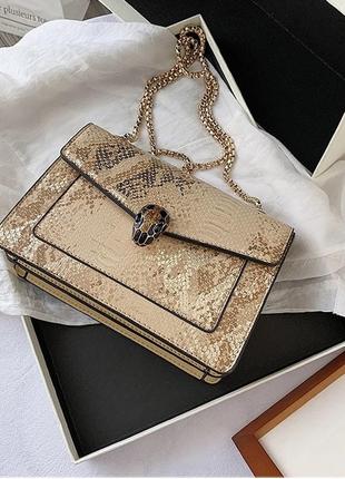Жіноча золота сумка міні3 фото