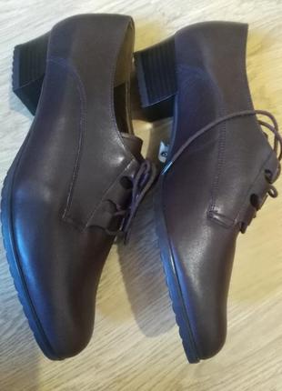 Шкіряні туфлі відмінної якості німецького бренду rheinberger