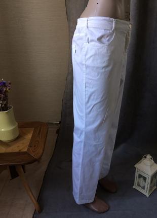 Белые  летние  хлопковые  брюки toni dress