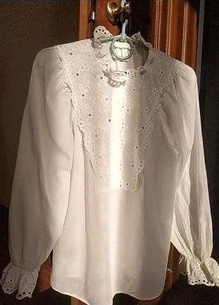 Белая блузка h&m