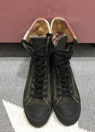 Кожаные ботинки converse