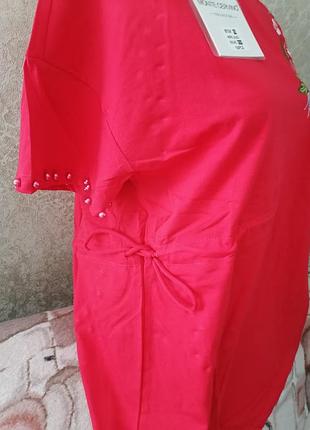 Женские футболки, футболка оверсайз6 фото