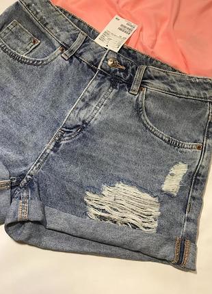 Новые джинсовые шорты 4
