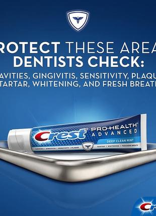 Зубная паста crest pro-health advanced deep clean mint toothpaste4 фото