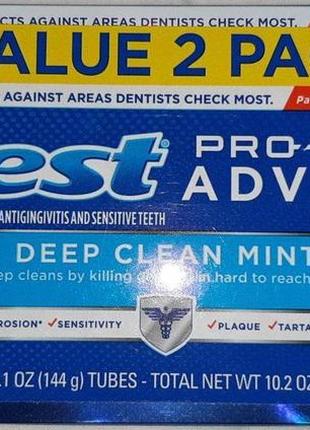 Зубная паста crest pro-health advanced deep clean mint toothpaste3 фото