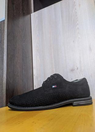 Туфли летние кожаные Tommy hilfiger