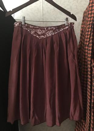 Яркая юбка massimo dutti