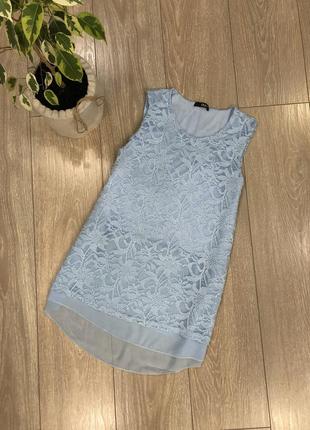 Блуза ажурная гипюровая с блеском размер 10-12