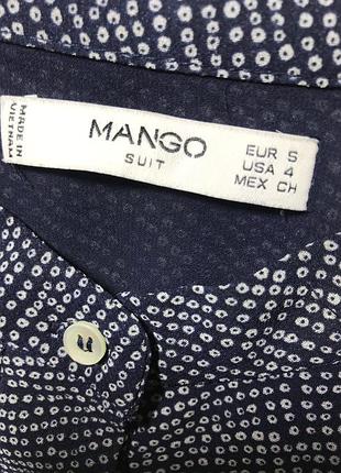 Шифоновое платье mango 5