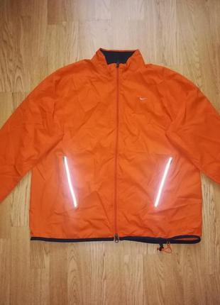 Куртка nike розмір l-xl веловетровка спортивна куртка nike2 фото