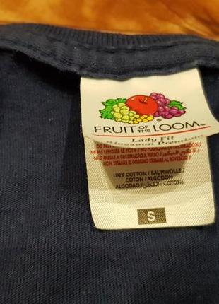 Жіноча футболка сова fruit of the loom розмір s3 фото