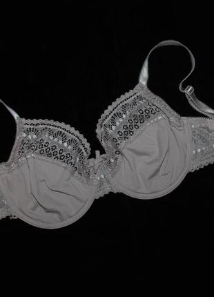 85c /38c стильний комфортний бюстгальтер c прозорим мереживом next