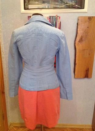 Натуральный, распрекрасный пиджак с поясом бренда mexx, р. 44-464 фото