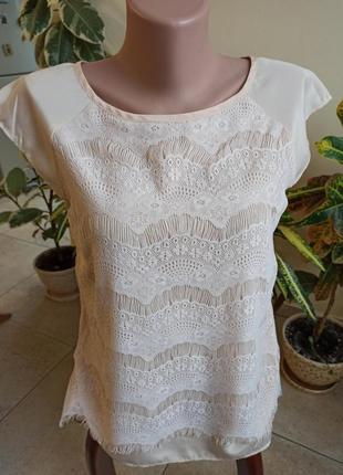 Ажурная блуза бренда oasis