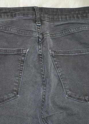 Фирменные джинсы topshop moto с прорезями7 фото