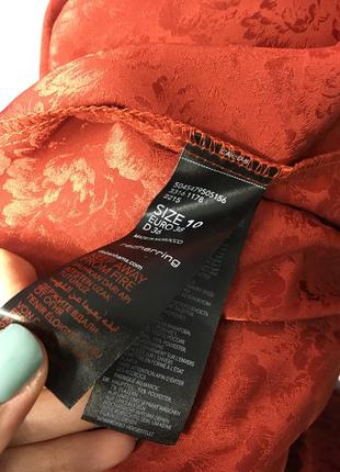 Розкішна яскрава сукня, з атласного жакарду, фірми redherring4 фото
