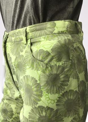 Красивые расклешенные брюки оригинал бренда gigli jeans, италия хлопок в составе5 фото