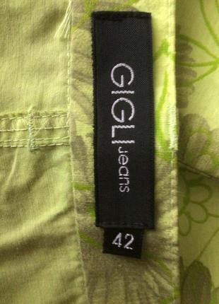 Красивые расклешенные брюки оригинал бренда gigli jeans, италия хлопок в составе9 фото
