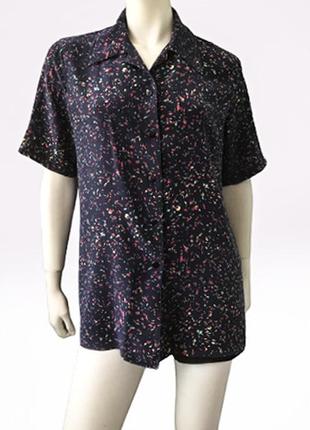 +шелковая рубашка (100% шелк) hua si silk collection