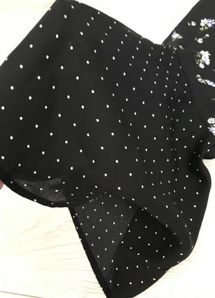 Квіткова блуза з рукавами кльош полувер george7 фото