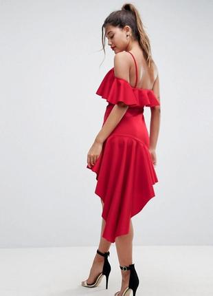 Сукня asos алое червоне