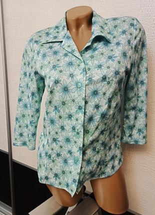 Винтажная рубашка блуза1 фото