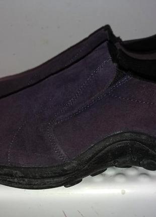 Фирменные туфли кроссовки мокасины cotton traders 36р натуральный замш1 фото