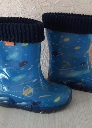 Гумові чоботи 24/25 розмір, 16 см