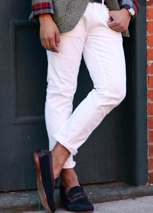 36/34 mac jeans білі джинси