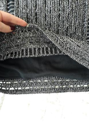 Шикарная юбка с люрексом4 фото