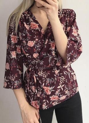 ❤️ бордова блуза