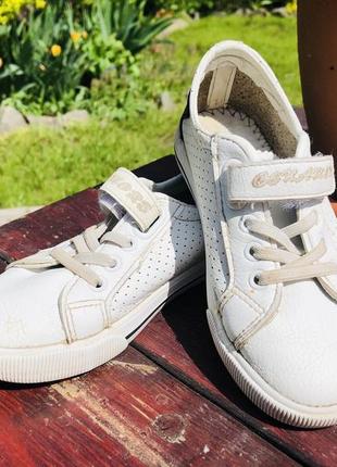 Б/у шкіряні кеди на хлопчика