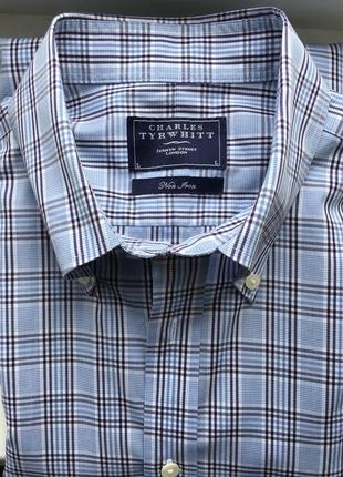 Luxury брендовий чоловіча сорочка charles tyrwhitt оригінал2 фото