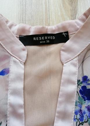 Шикарная блуза reserved.блуза.рубашка2 фото