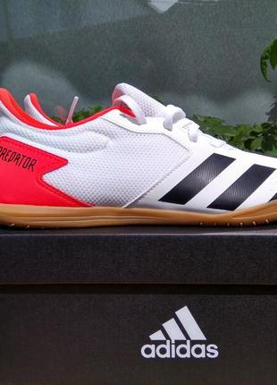 Футзалки adidas predator 20.4 in sala eg0926 43р — цена 1499 грн в каталоге  Бутсы ✓ Купить мужские вещи по доступной цене на Шафе | Украина #65565466