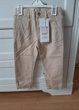 Дитячі брюки"zara"100 %  котон р.110.