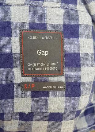 Рубашка в клетку gap 7