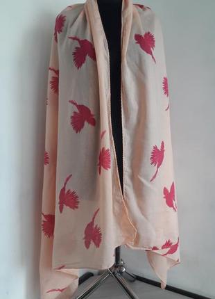 Нежный хлопковый палантин от beck sondergaard, 86*184