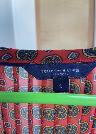 Летняя шифоновая блуза tommy hilfiger5 фото