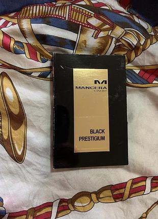 Mancera black prestigium пробник