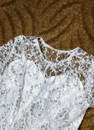 Выпускное платье , свадебное ( миди)4 фото